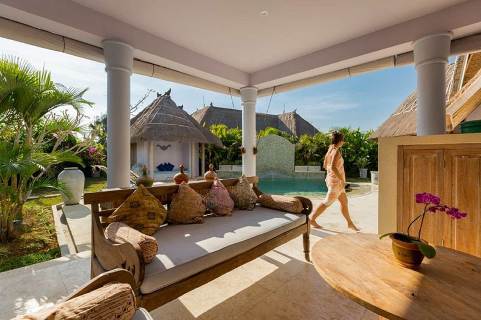 Вилла Hacienda Bali Кута Экстерьер фото